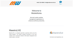 Desktop Screenshot of mobileworks.ltd.uk
